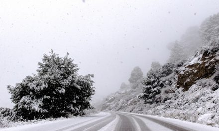 Χιόνια στο Καϊμακτσαλάν – Απόλαυσε τις όμορφες εικόνες