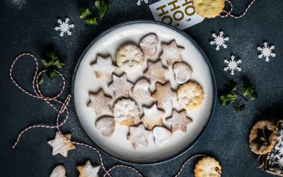 Μπισκότα cookies για τα Χριστούγεννα