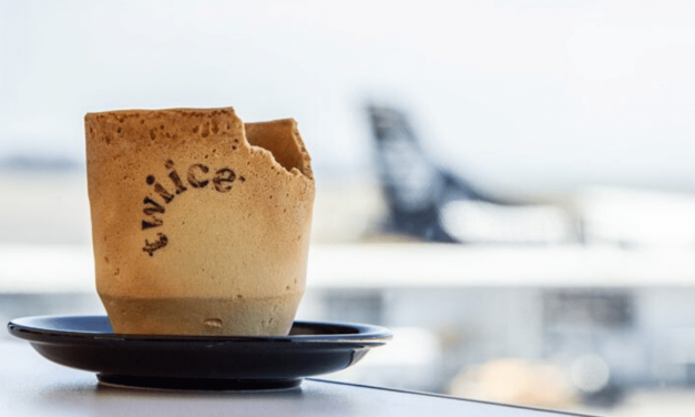 Κούπες καφέ που τρώγονται λανσάρουν οι αεροπορικές εταιρείες