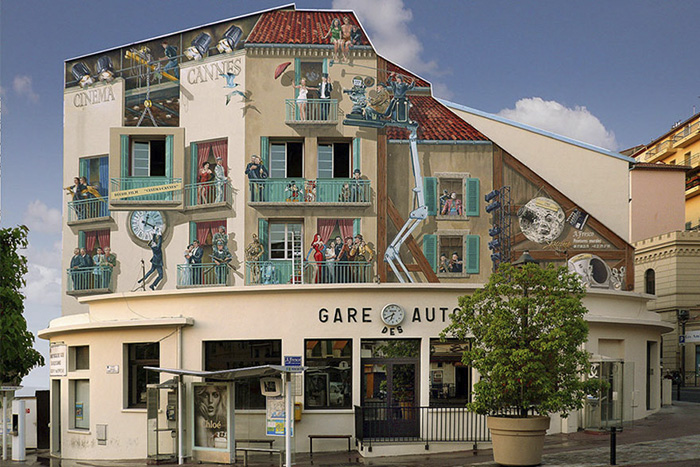 Παραμυθένιες γειτονιές που ζωντανεύουν με τον Γάλλο καλλιτέχνη