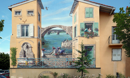Παραμυθένιες γειτονιές που ζωντανεύουν με τον Γάλλο καλλιτέχνη